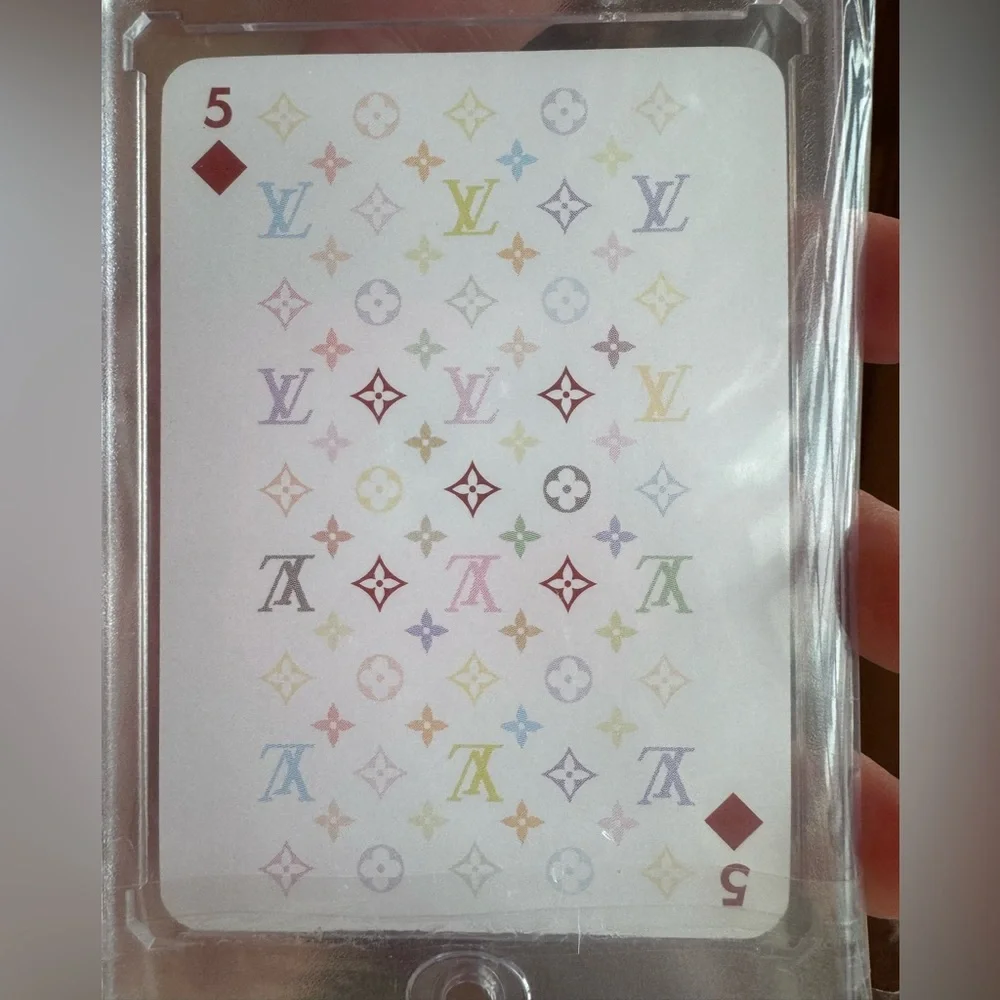 Louis Vuitton Takashi Murakami Playing Card 5 of Diamonds - Picture 4 of 5